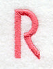Art Block Letter R (3 Inch)