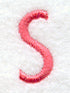 Art Block Letter S (3 Inch)