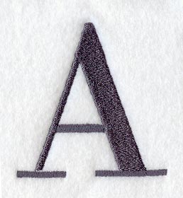 Bodoni Letter A (3 Inch)