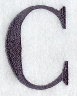 Bodoni Letter C (3 Inch)