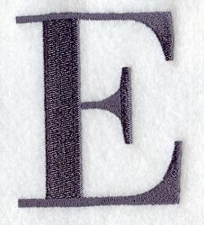 Bodoni Letter E (3 Inch)