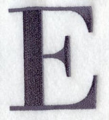 Bodoni Letter E (3 Inch)