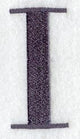 Bodoni Letter I (3 Inch)