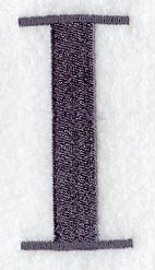 Bodoni Letter I (3 Inch)