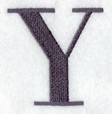 Bodoni Letter Y (3 Inch)