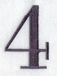 Bodoni Number 4 (3 Inch)