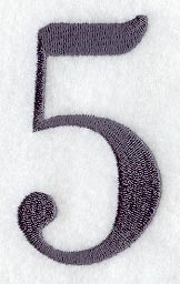 Bodoni Number 5 (3 Inch)