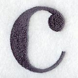 Bodoni Lower Case Letter c (3 Inch)
