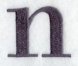 Bodoni Lower Case Letter n (3 Inch)