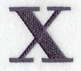 Bodoni Lower Case Letter x (3 Inch)