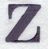 Bodoni Lower Case Letter z (3 Inch)
