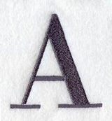 Bodoni Letter A (3 Inch)