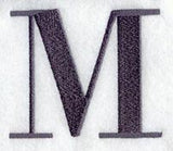 Bodoni Letter M (3 Inch)