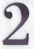 Bodoni Number 2 (3 Inch)