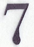 Bodoni Number 7 (3 Inch)