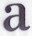 Bodoni Lower Case Letter a (3 Inch)