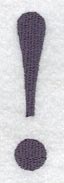 Bodoni Exclamation Point (3 Inch)