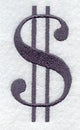 Bodoni Dollar Sign (3 Inch)