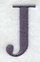 Bodoni Letter J (3 Inch)