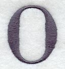 Bodoni Letter O (3 Inch)