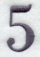 Bodoni Number 5 (3 Inch)