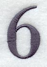 Bodoni Number 6 (3 Inch)