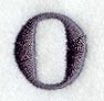 Bodoni Lower Case Letter o (3 Inch)
