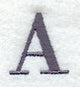 Bodoni Letter A (3 Inch)