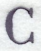 Bodoni Letter C (3 Inch)