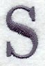 Bodoni Letter S (3 Inch)