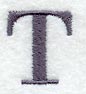 Bodoni Letter T (3 Inch)