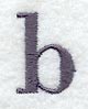 Bodoni Lower Case Letter b (3 Inch)