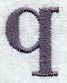 Bodoni Lower Case Letter q (3 Inch)