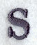 Bodoni Lower Case Letter s (3 Inch)