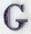 Bodoni Letter G (3 Inch)
