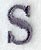 Bodoni Letter S (3 Inch)