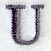 Bodoni Letter U (3 Inch)