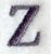 Bodoni Letter Z (3 Inch)
