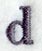 Bodoni Lower Case Letter d (3 Inch)