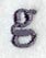 Bodoni Lower Case Letter g (3 Inch)