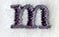 Bodoni Lower Case Letter m (3 Inch)