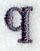 Bodoni Lower Case Letter q (3 Inch)