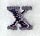 Bodoni Lower Case Letter x (3 Inch)
