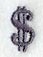 Bodoni Dollar Sign (3 Inch)