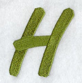Book Script Letter H (3 Inch)