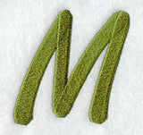 Book Script Letter M (3 Inch)