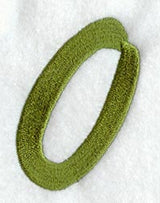 Book Script Letter O (3 Inch)