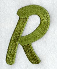 Book Script Letter R (3 Inch)