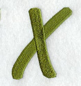 Book Script Letter X (3 Inch)