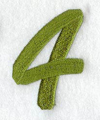 Book Script Number 4 (3 Inch)